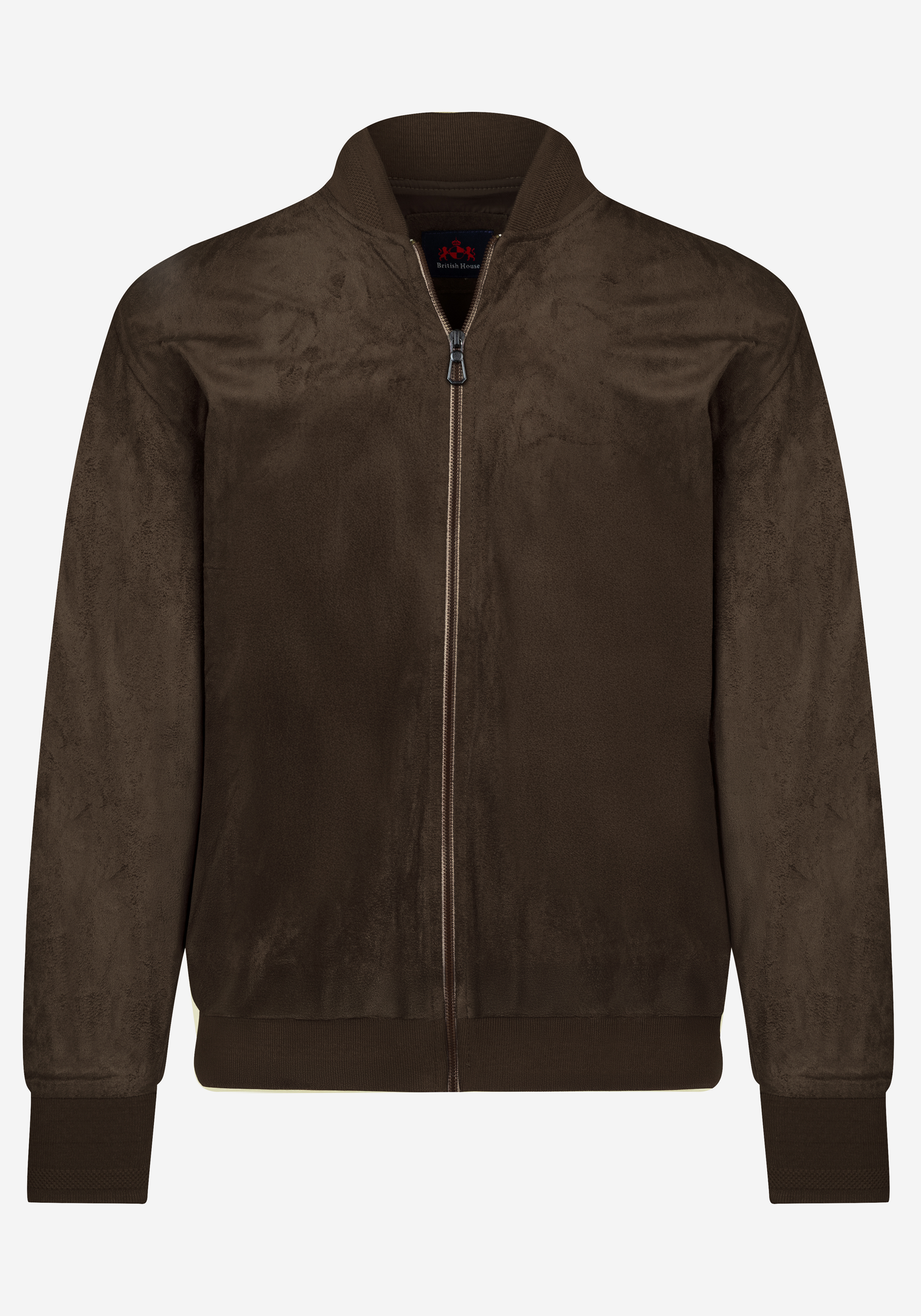 Chestnut Brown Suede Jacket