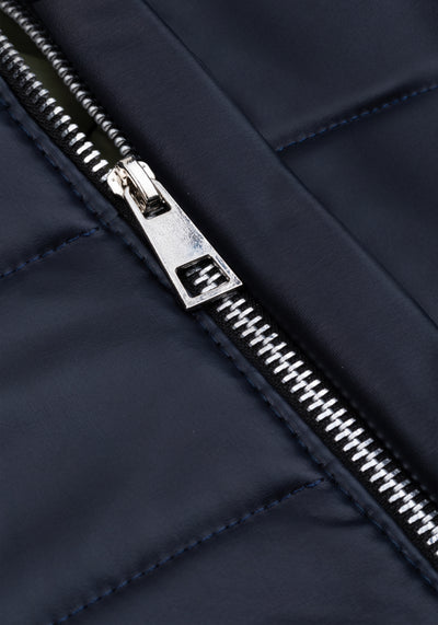 Steel Navy Vest