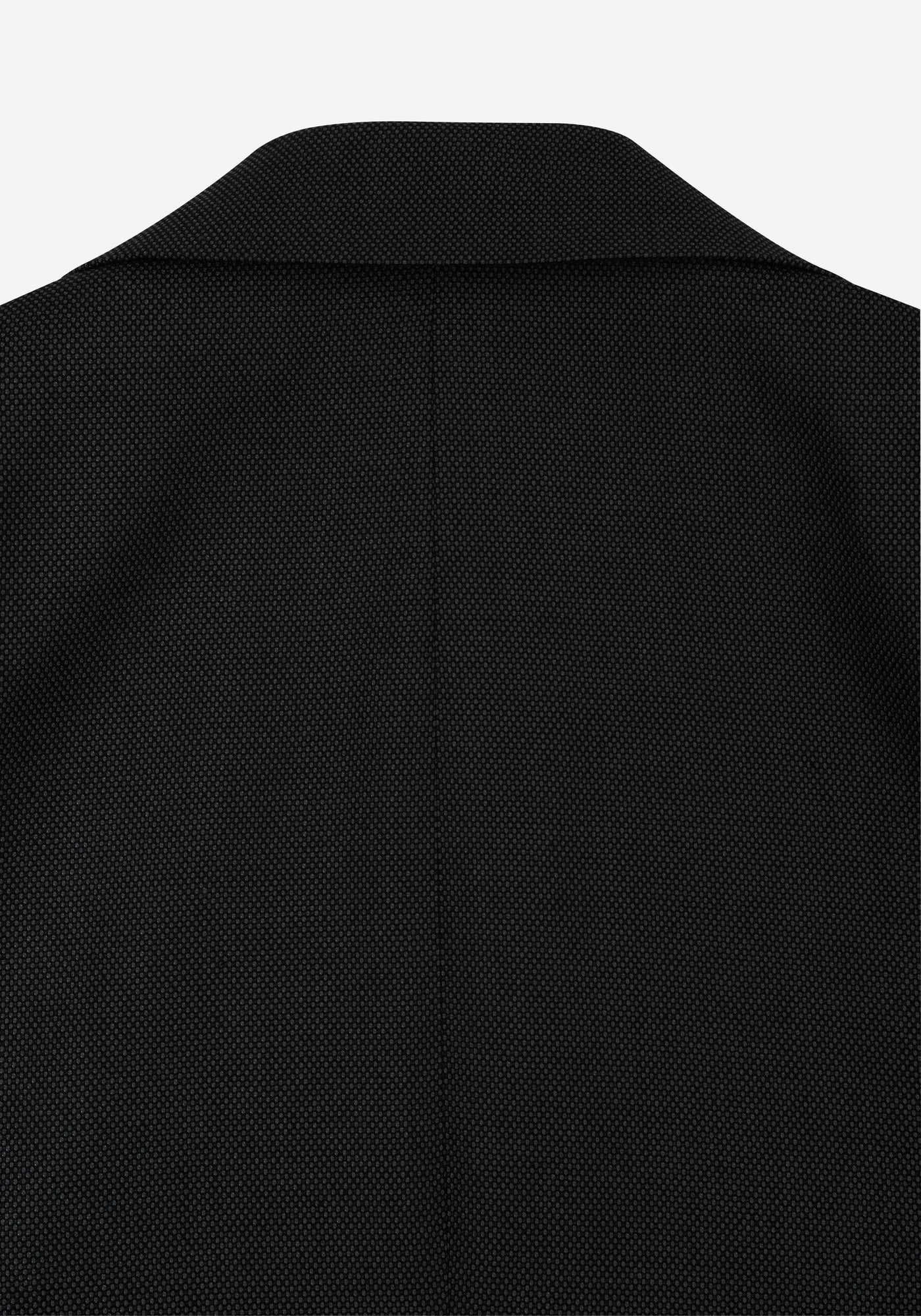 Obsidian Black Dotted Poly Suit