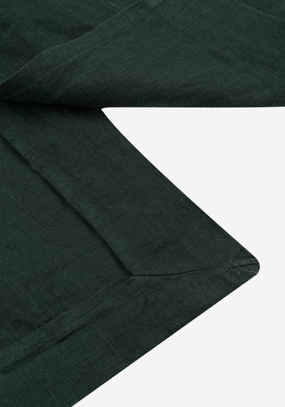 Hunter Green Pure Linen Blazer