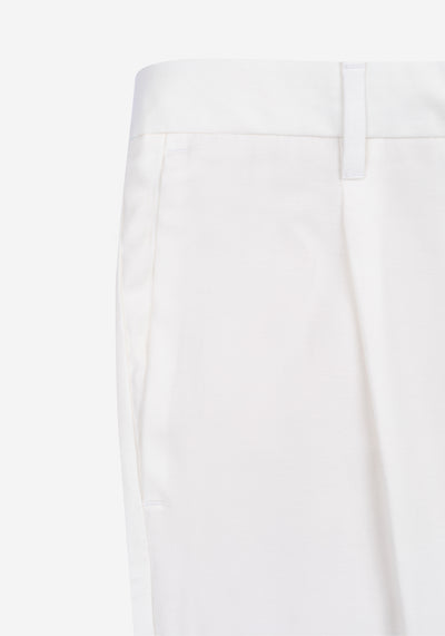 Frost White Soléa Modal Pants