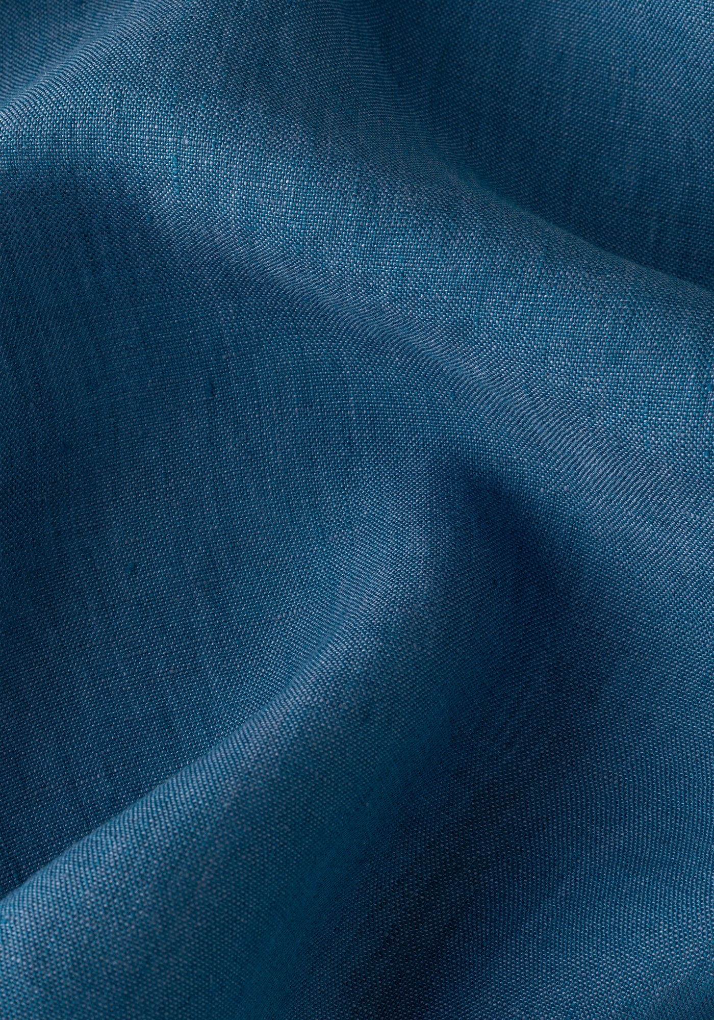 Ocean Teal Belgian Linen Shirt