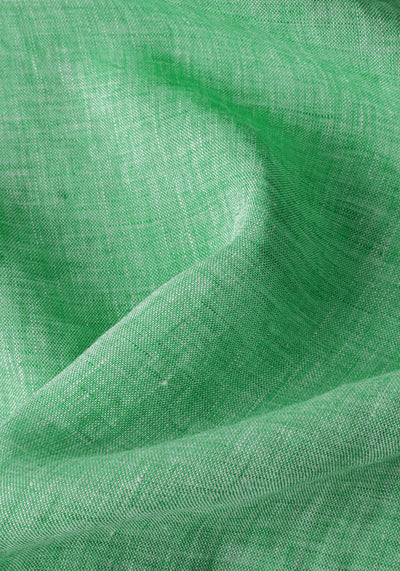Palm Green Belgian Linen Shirt