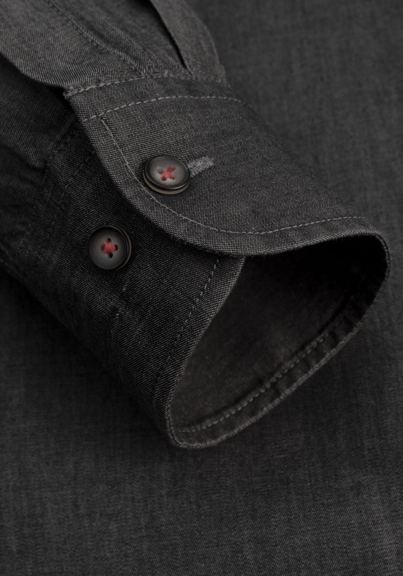 Dusk Black Selvedge Denim Shirt