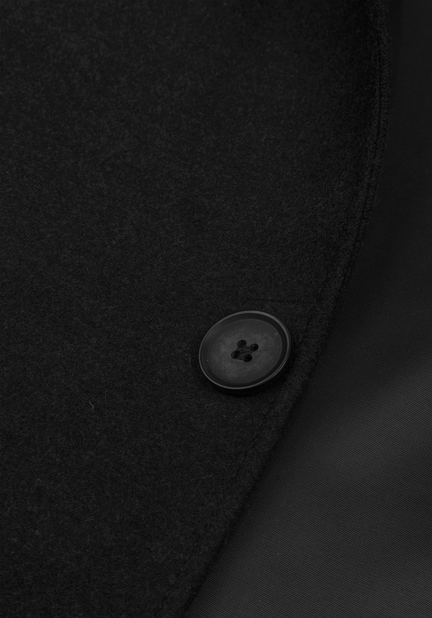 Shadow Black Poly Coat