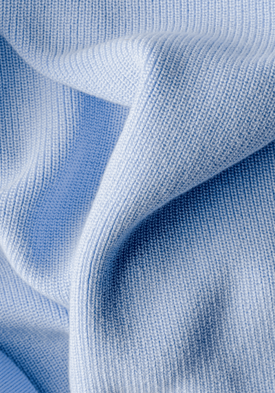 Skyline Blue Heavy Knitted Cardigan