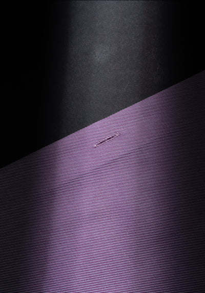 Giza 87 Cotton Grape Purple Stripe Fine Twill Shirt