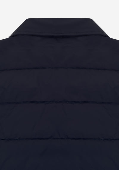 Vale Navy Padded Polyamide Jacket