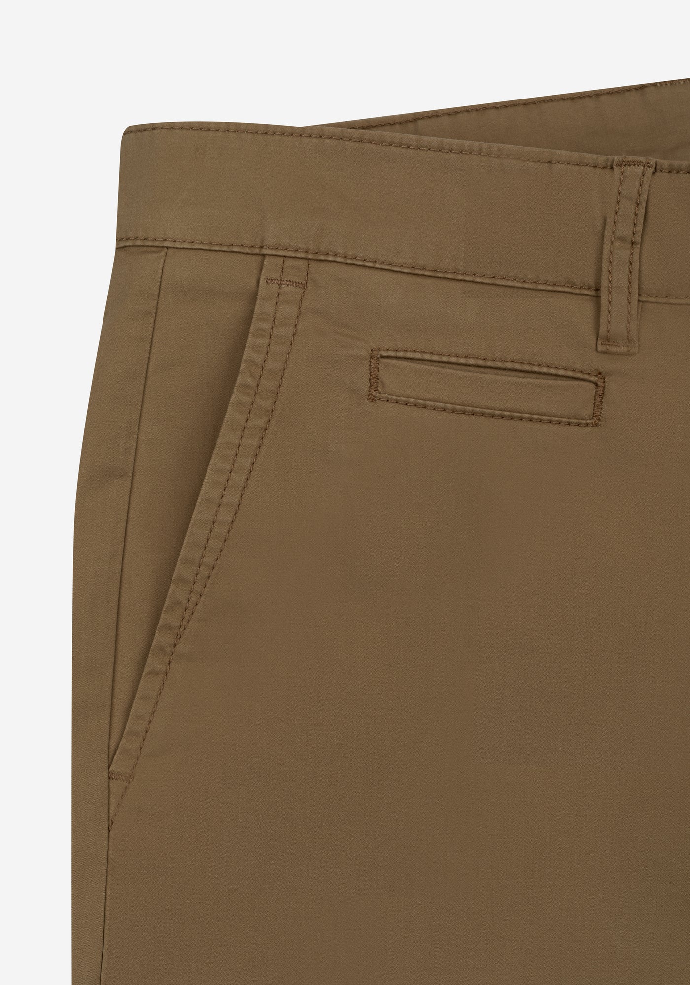 Moss Brown Cortina Gabardine