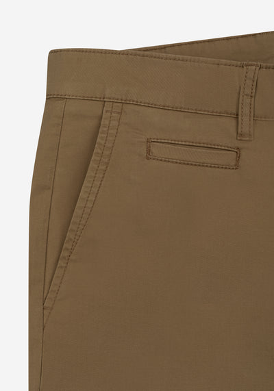 Moss Brown Cortina Gabardine