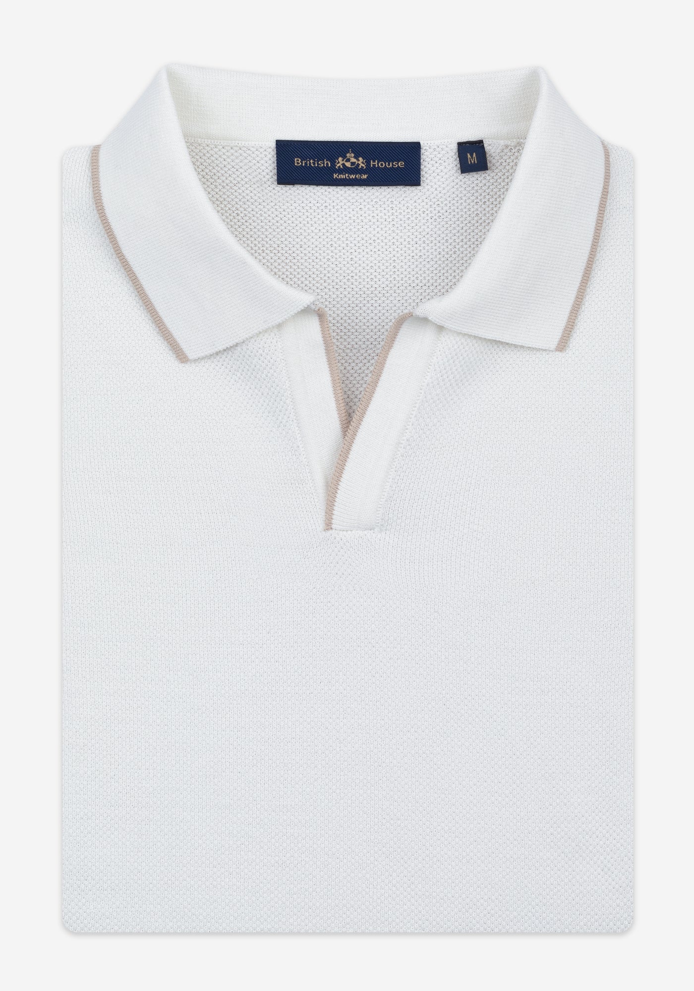 Off-White Knitted Polo Shirt