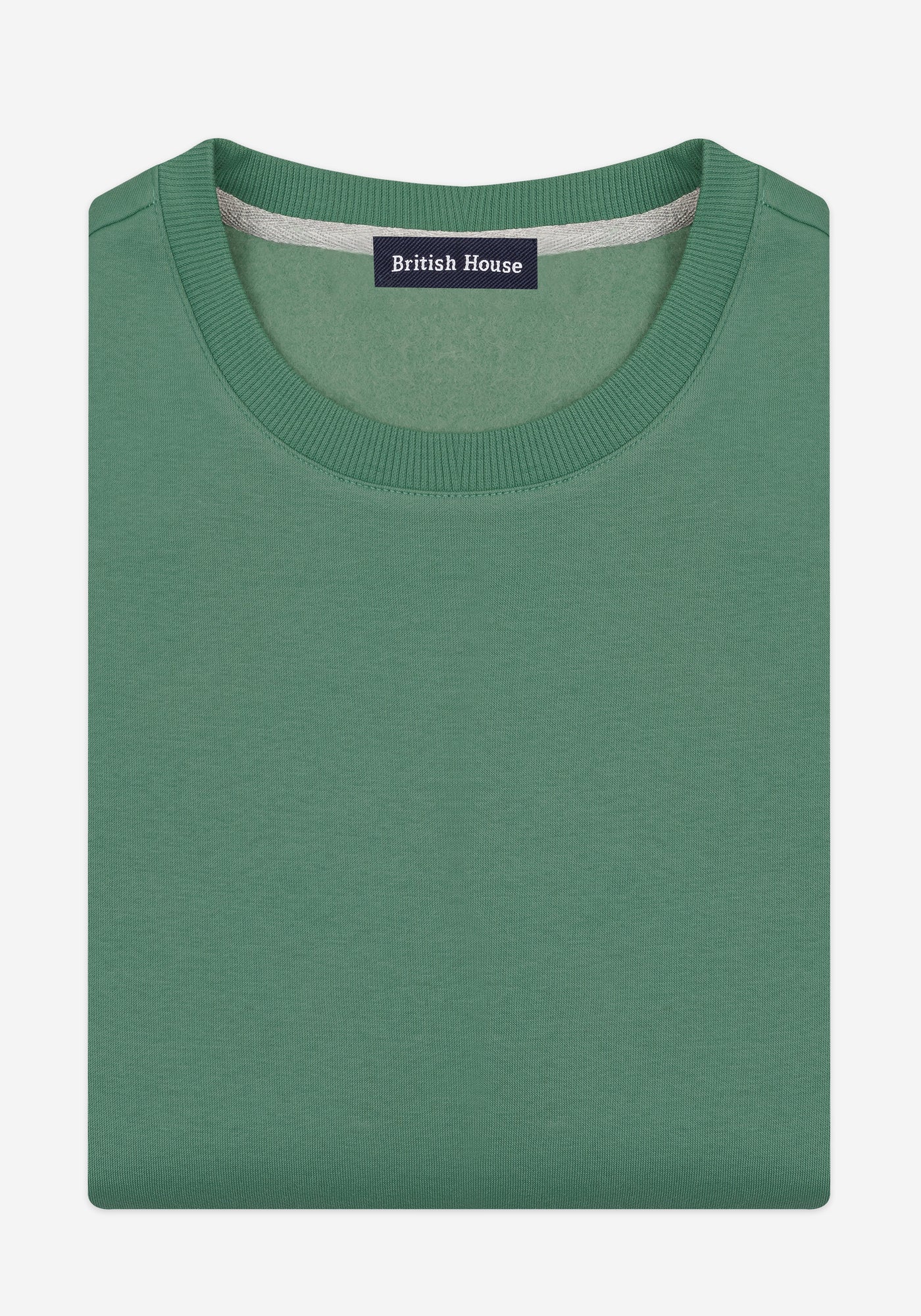 Verdant Green Cotton Sweatshirt