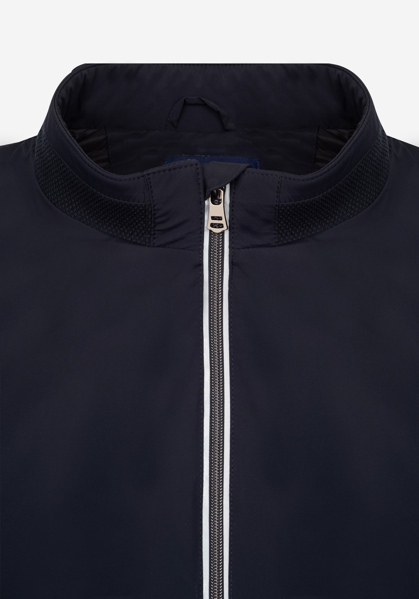 Metallic Navy Polyamide Vest