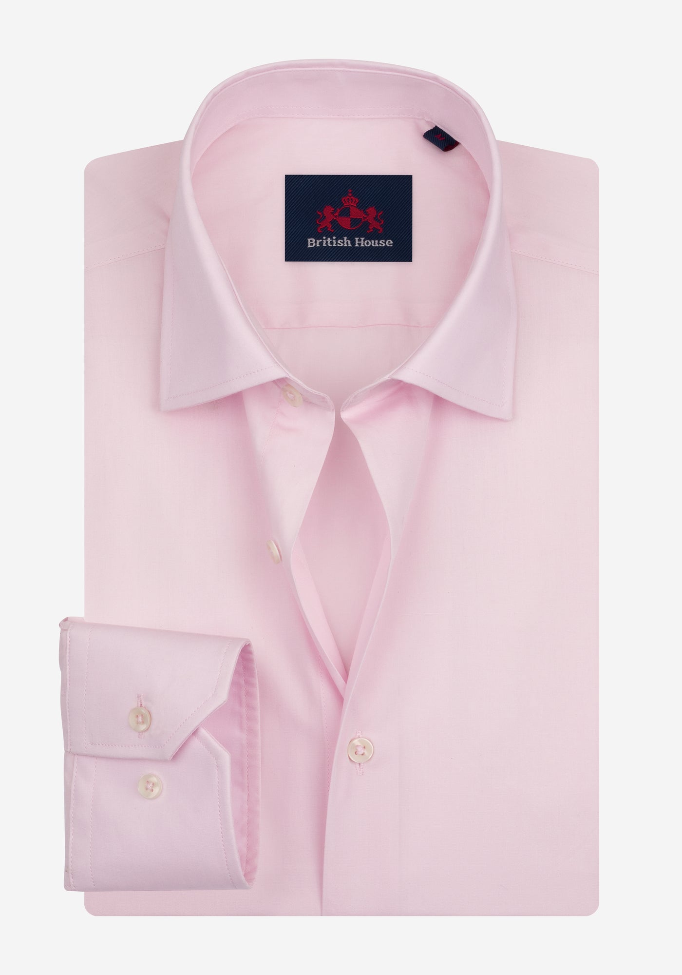 Powder Pink Poplin Shirt