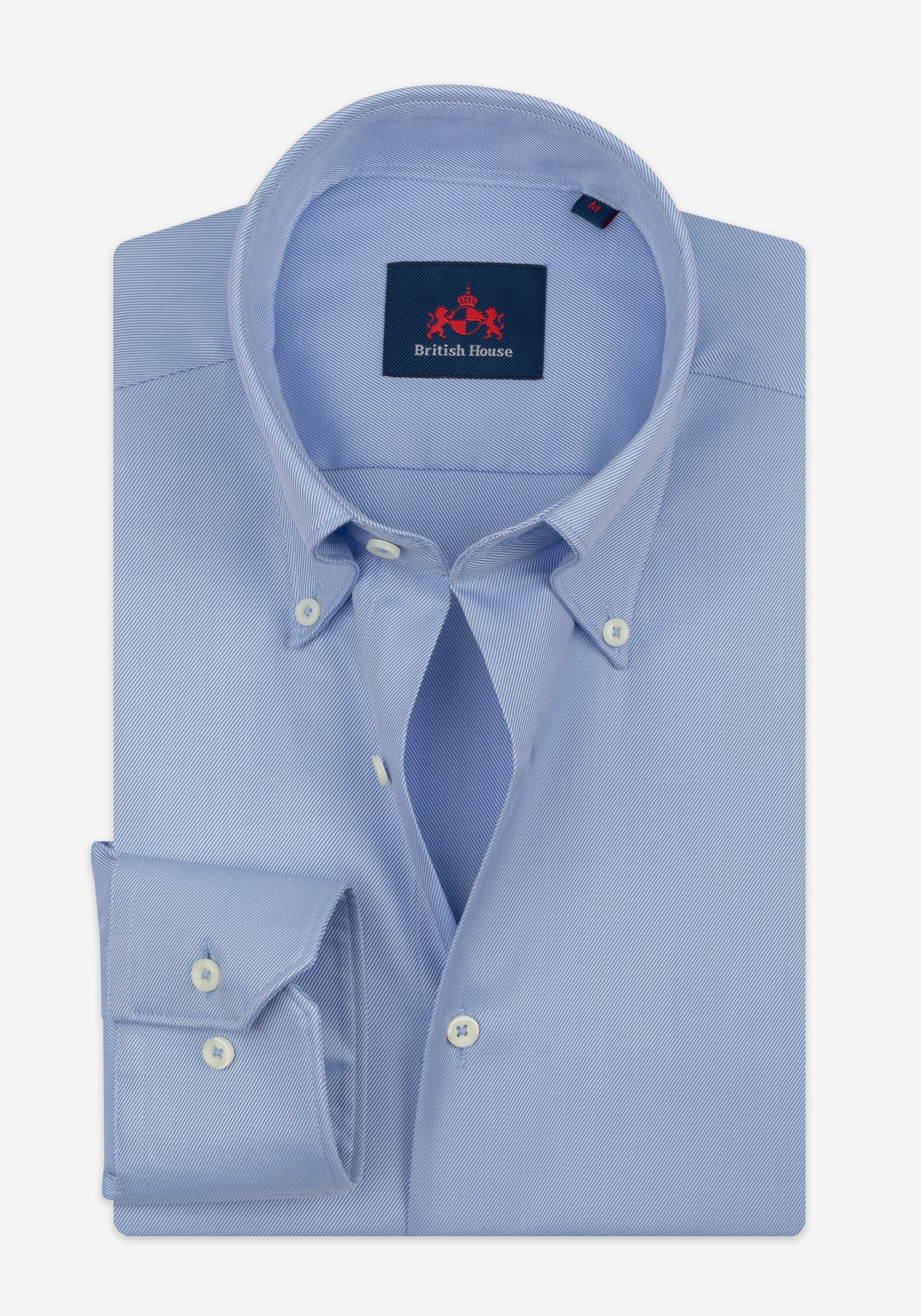 Skyline Blue Stripe Signature Twill Shirt