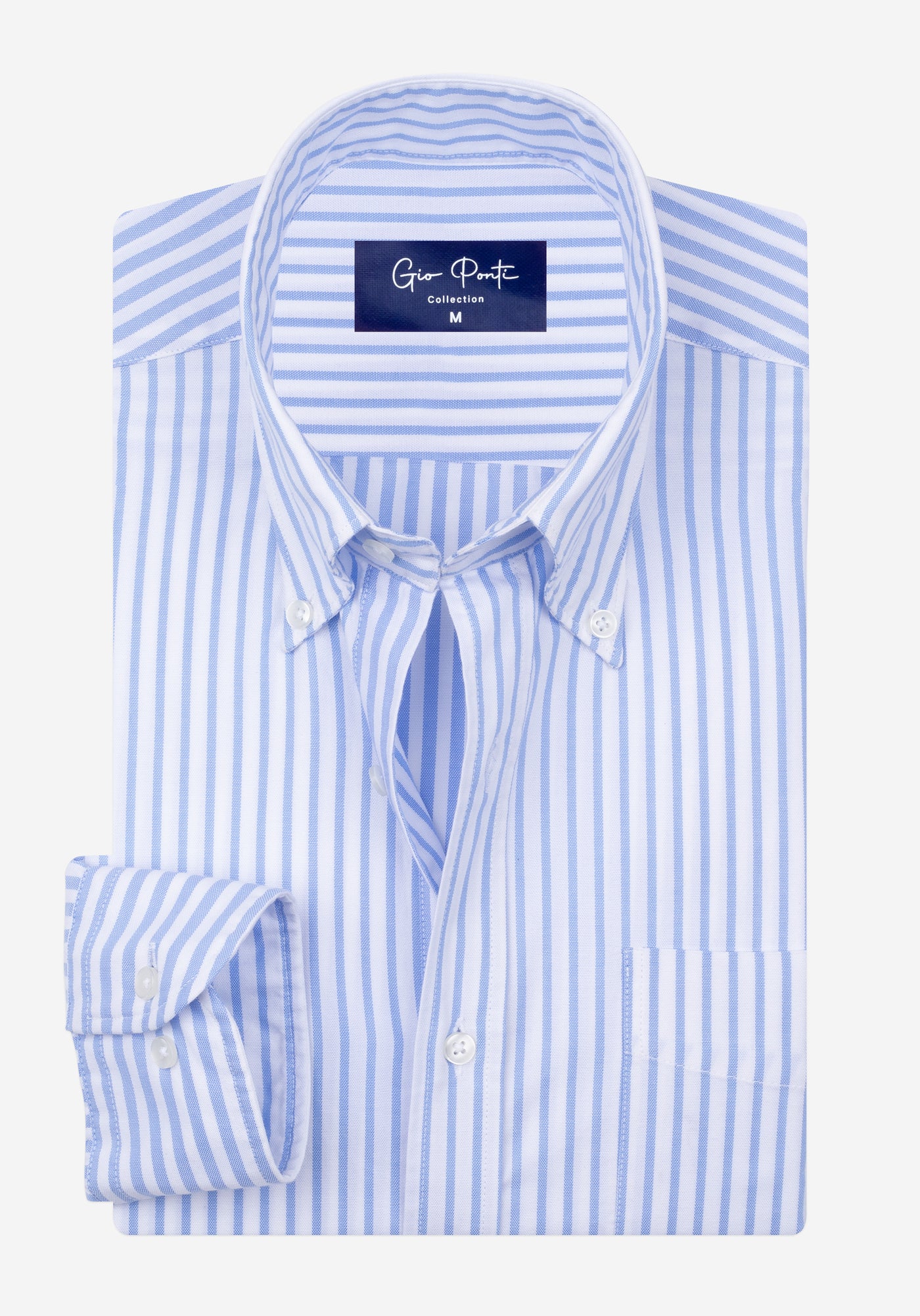 Capella Blue Stripe Oxford Shirt
