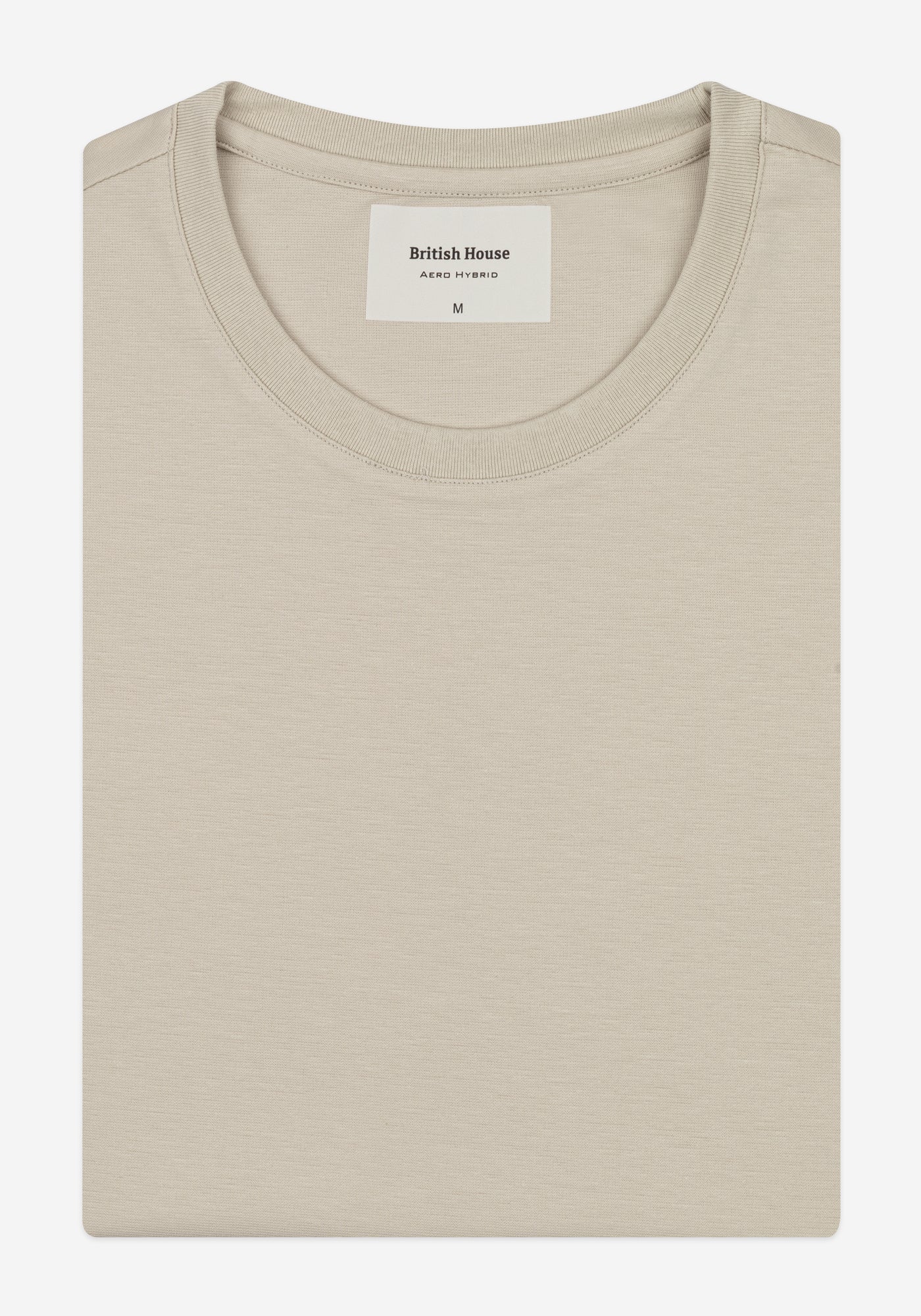 Mist Beige Aero-Hybrid T-Shirt