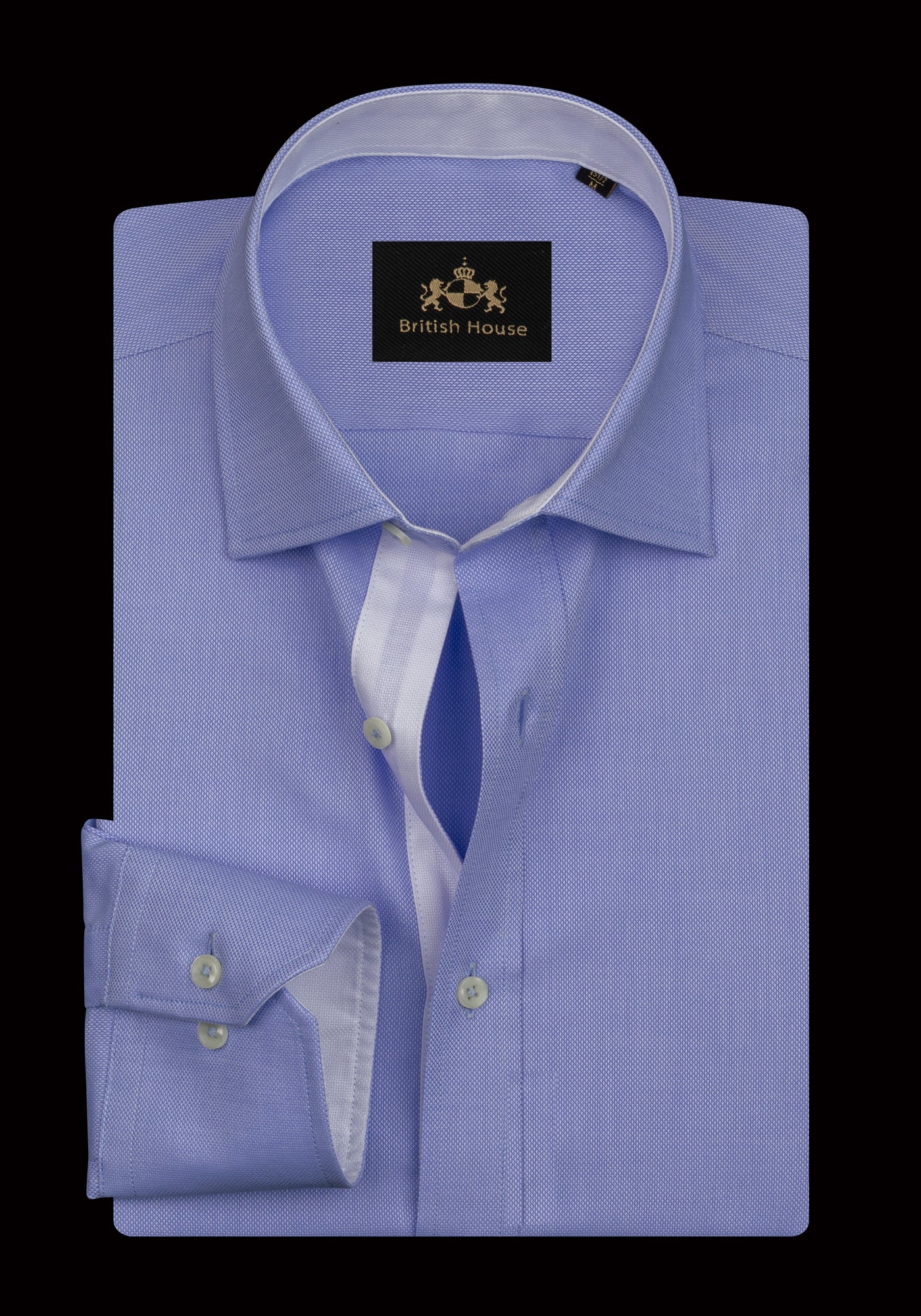 Regatta Blue Basket Weave Shirt