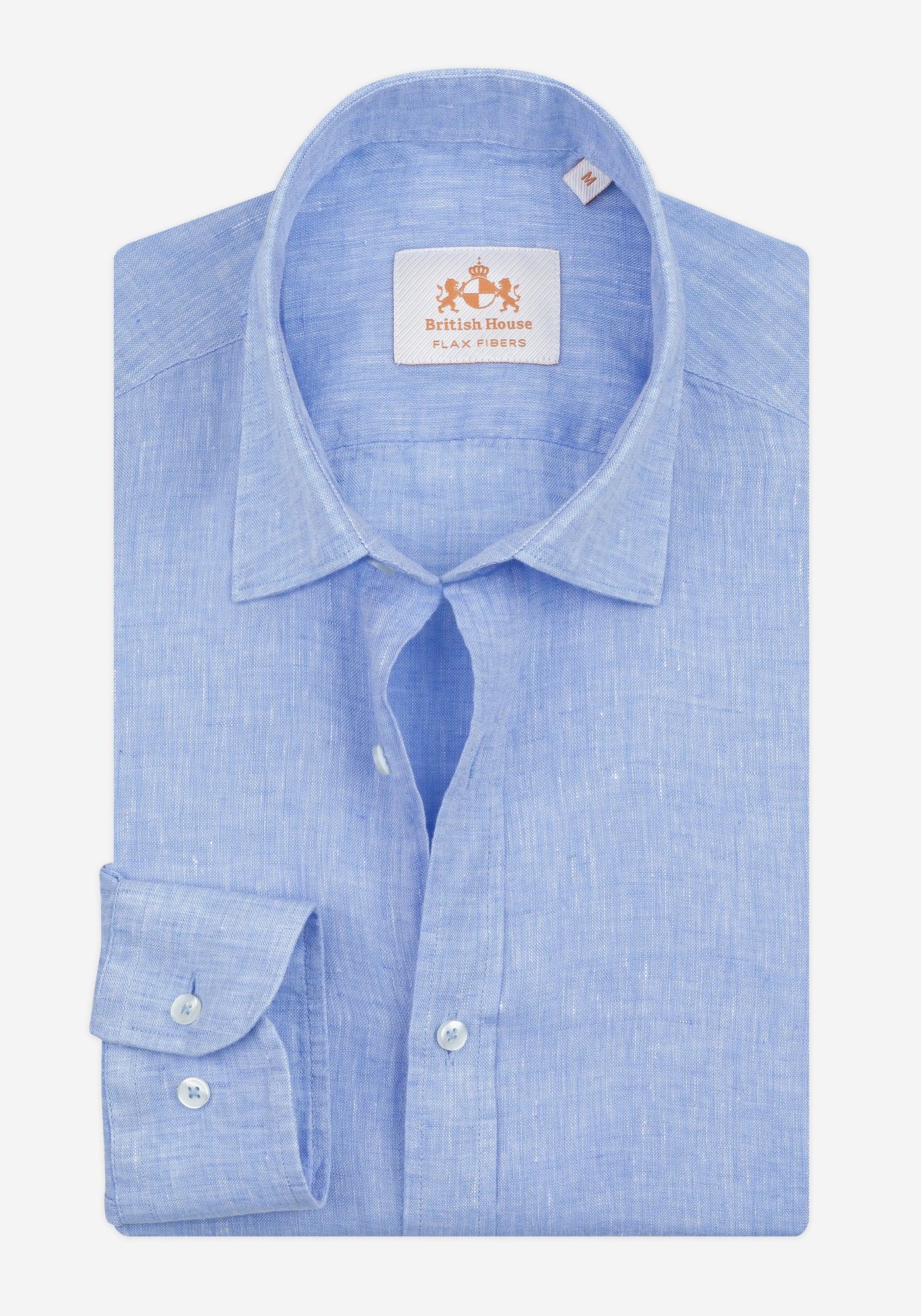 Bay Blue Belgian Linen Shirt