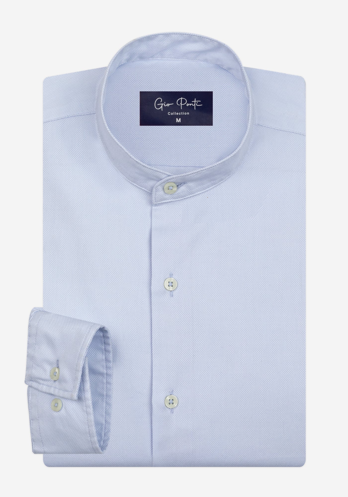 Ice Blue Washed Oxford Shirt