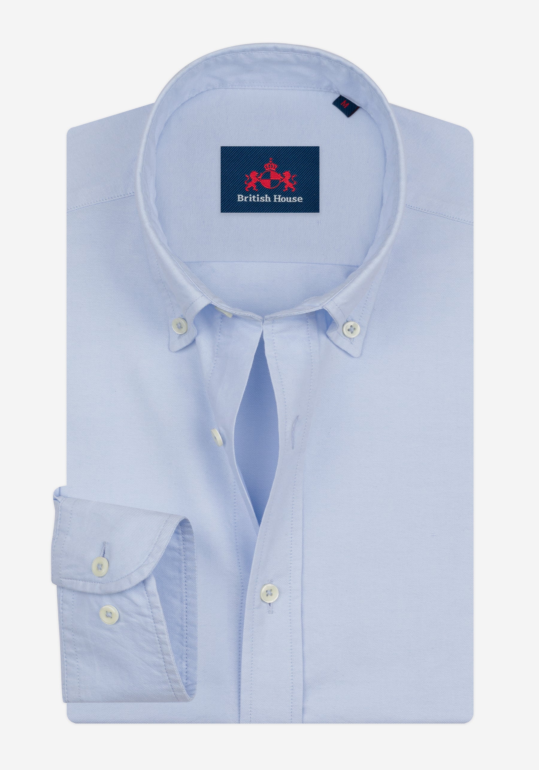 Sky Blue Heavy Oxford Shirt