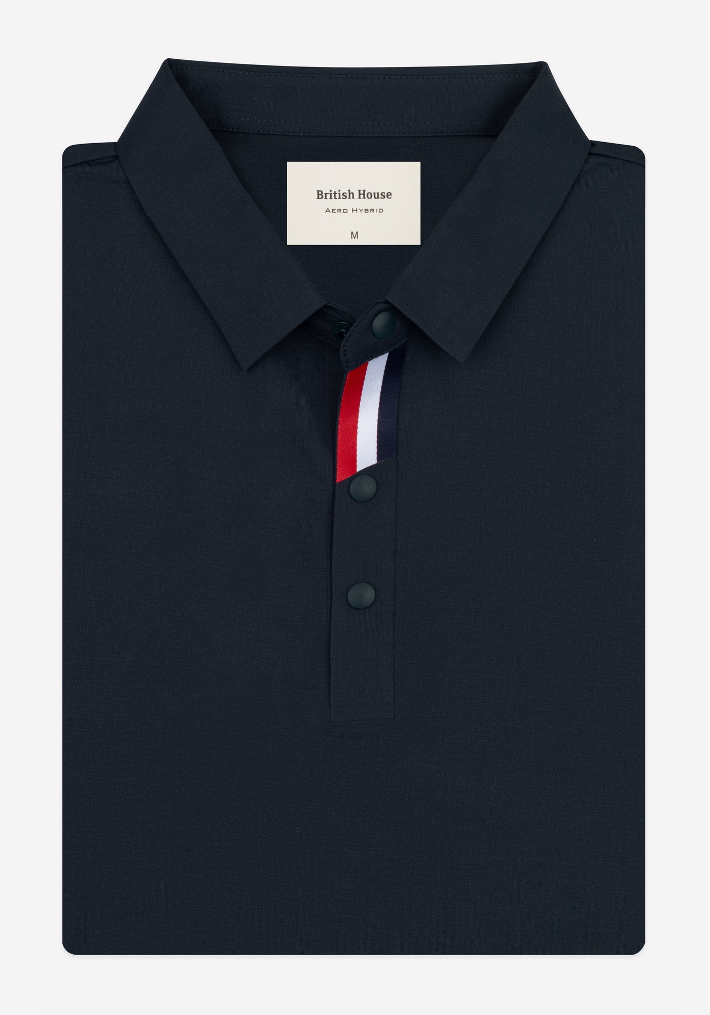 Cavalry Navy Aero-Hybrid Polo Shirt
