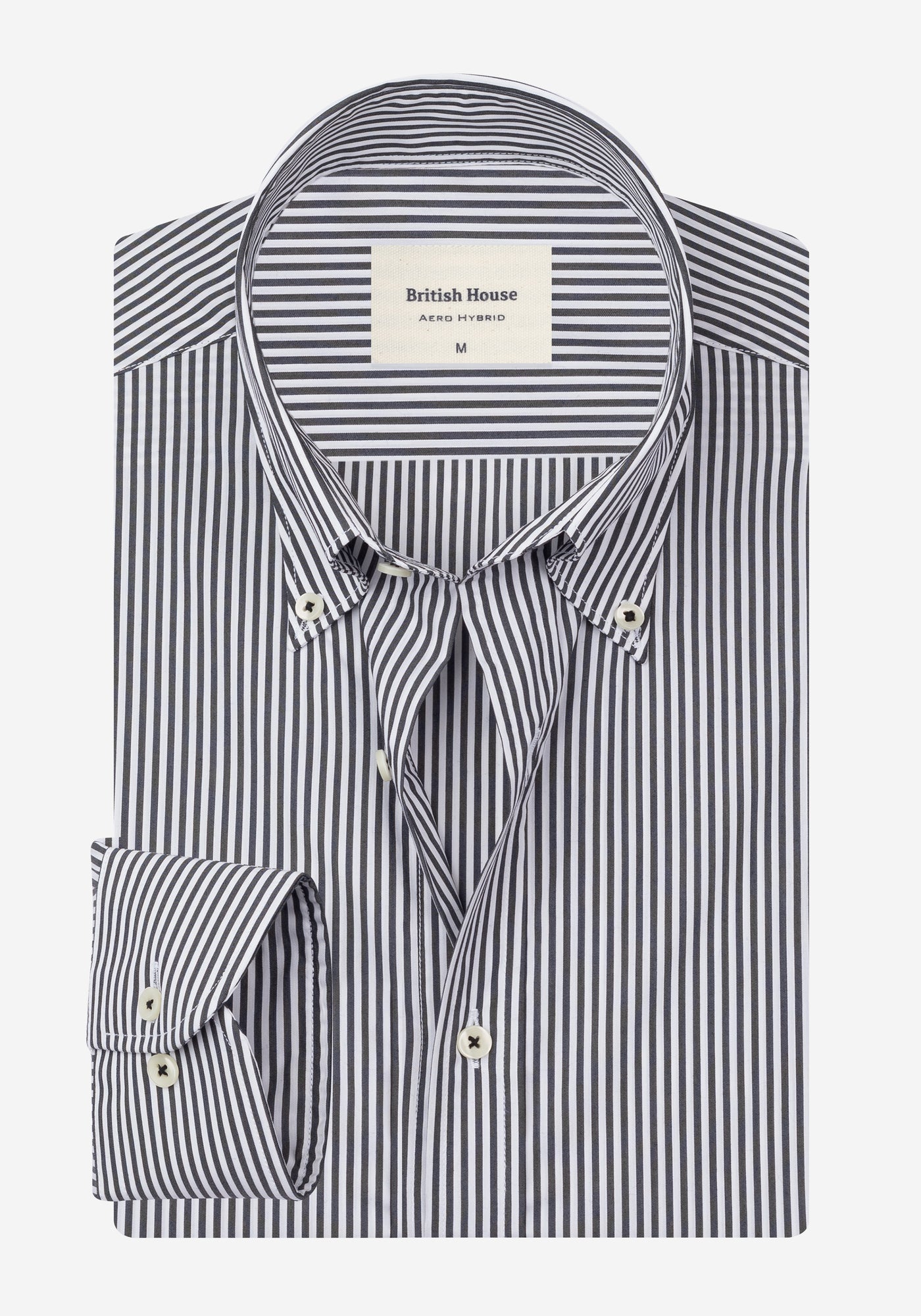 Shadow Black Stripe Aero-Hybrid Shirt