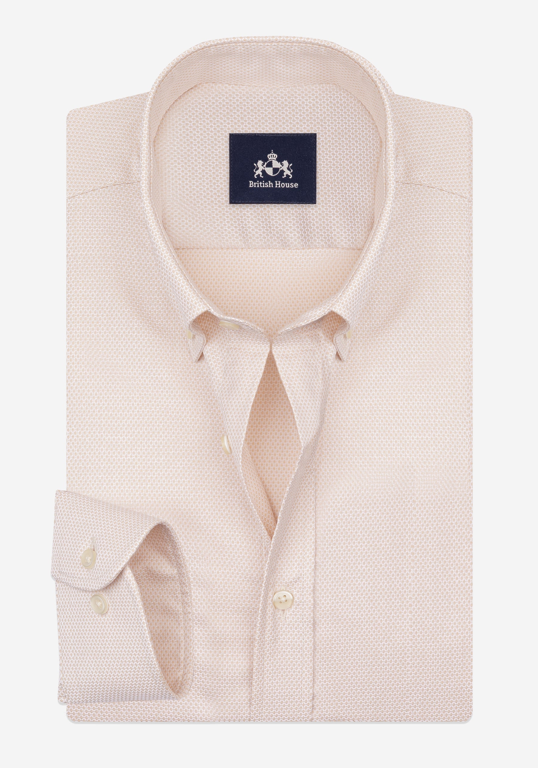 Siena Beige Royal Oxford Shirt