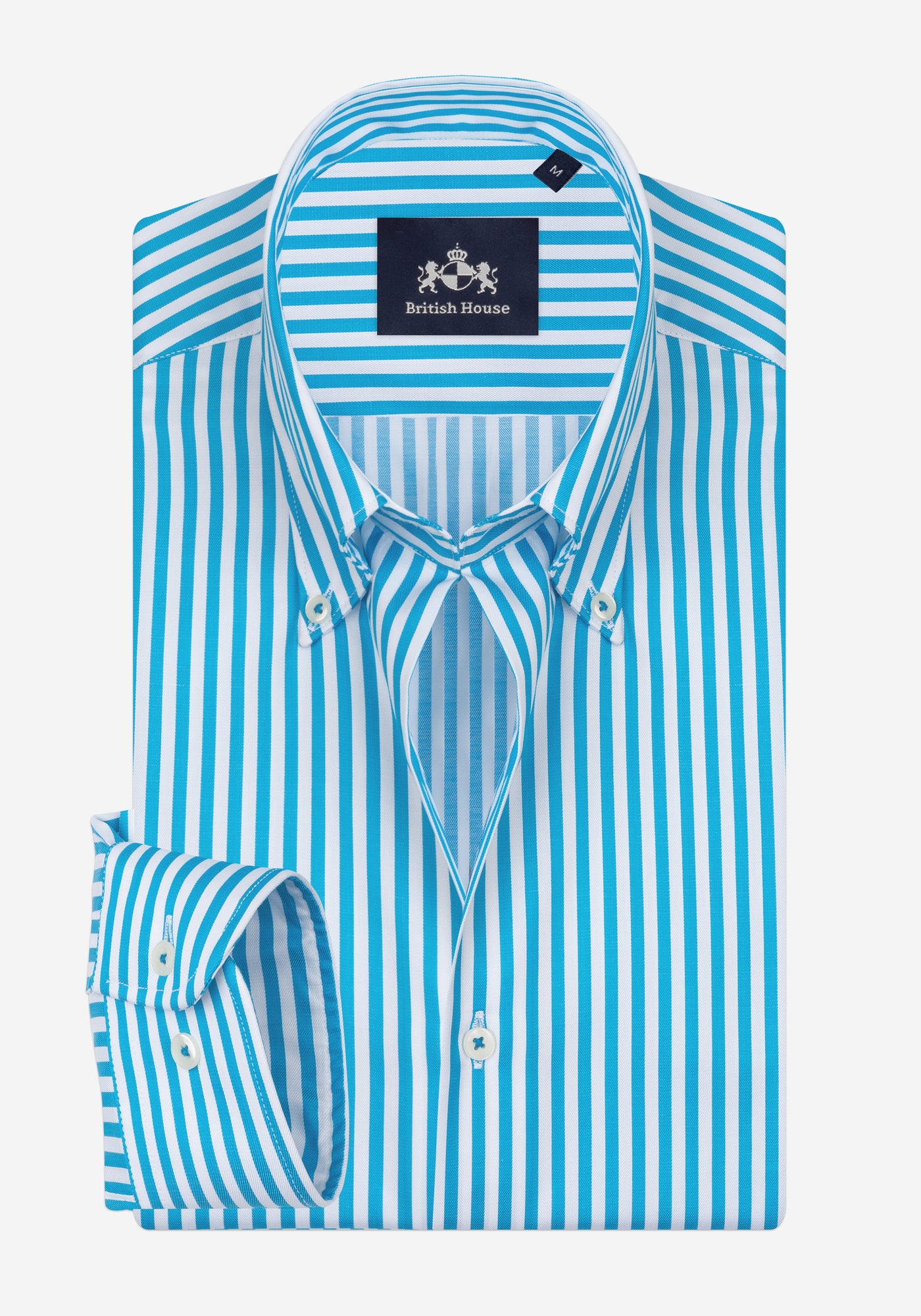 Capri Blue Stripe Signature Twill Shirt