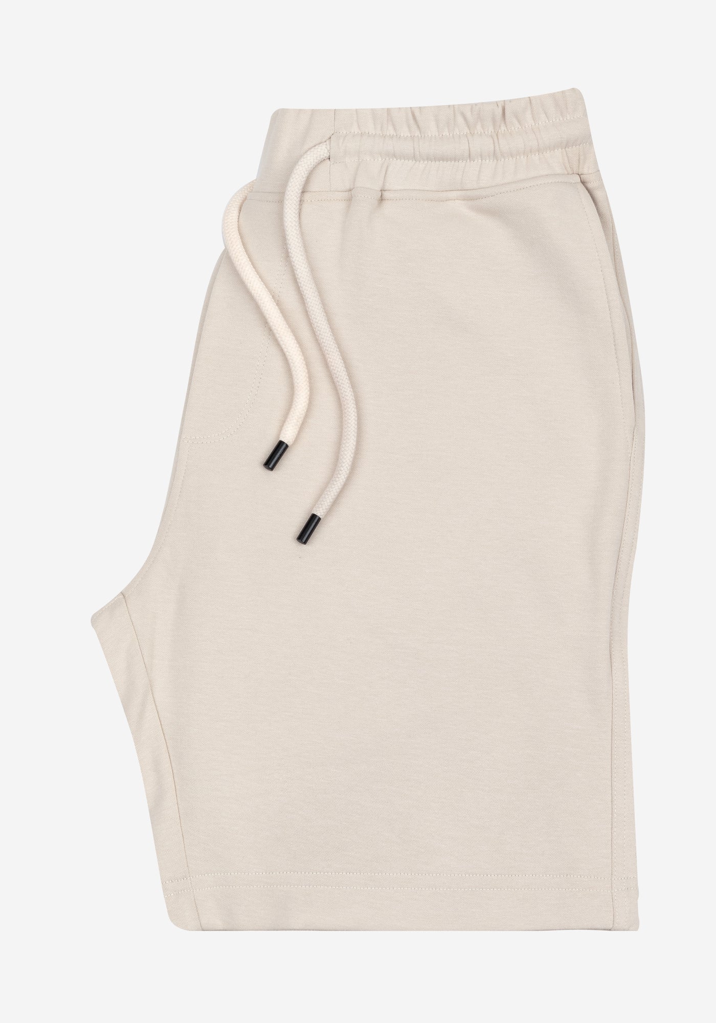 Ivory Beige Cotton Short