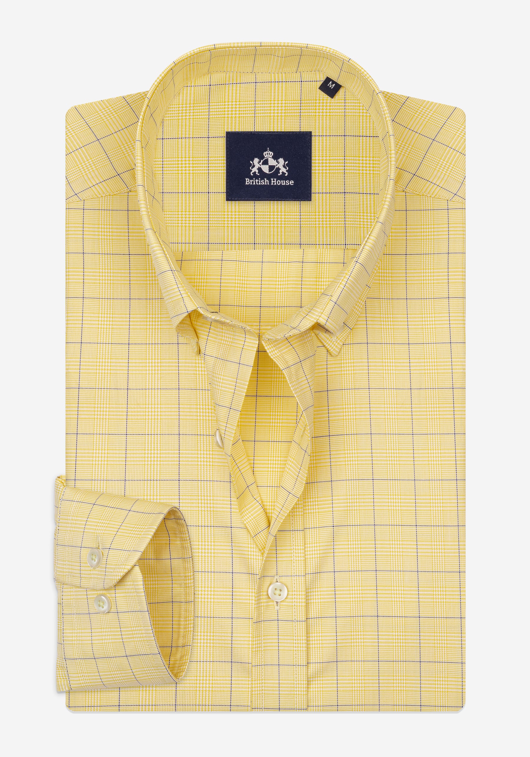 Sunbeam Yellow Checked Signature Twill Shirt