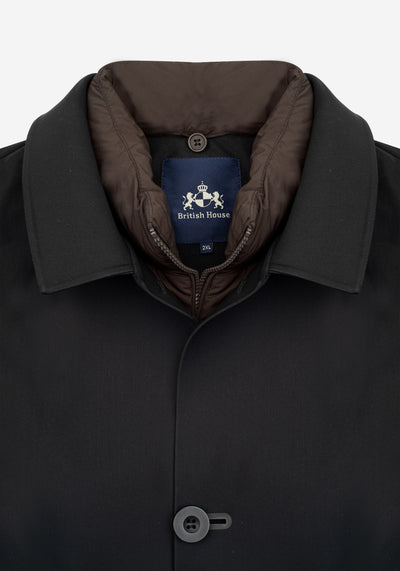 Burnt Black Alto Coat