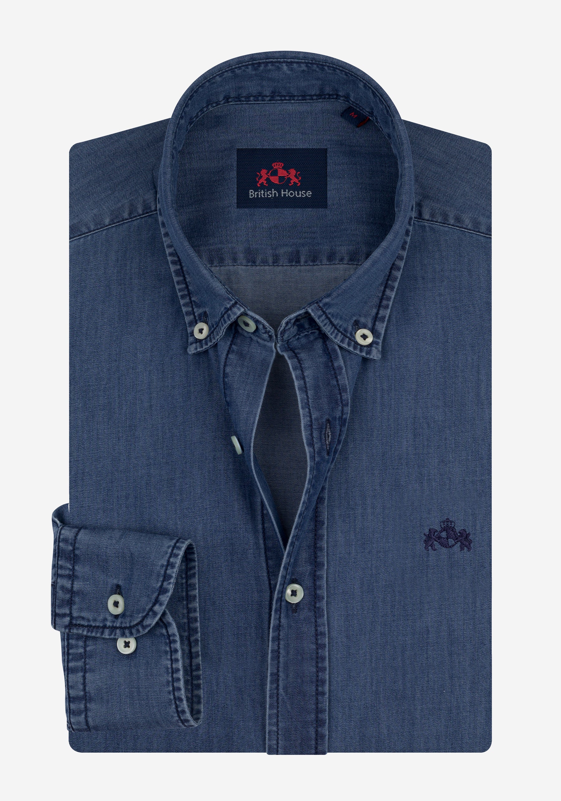 True Blue Washed Denim Shirt