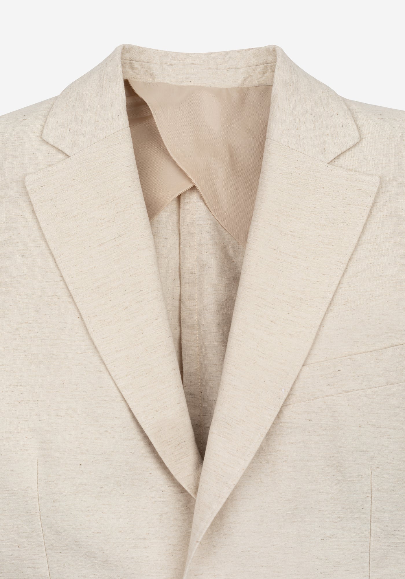 Dune Beige Linen Blend Blazer