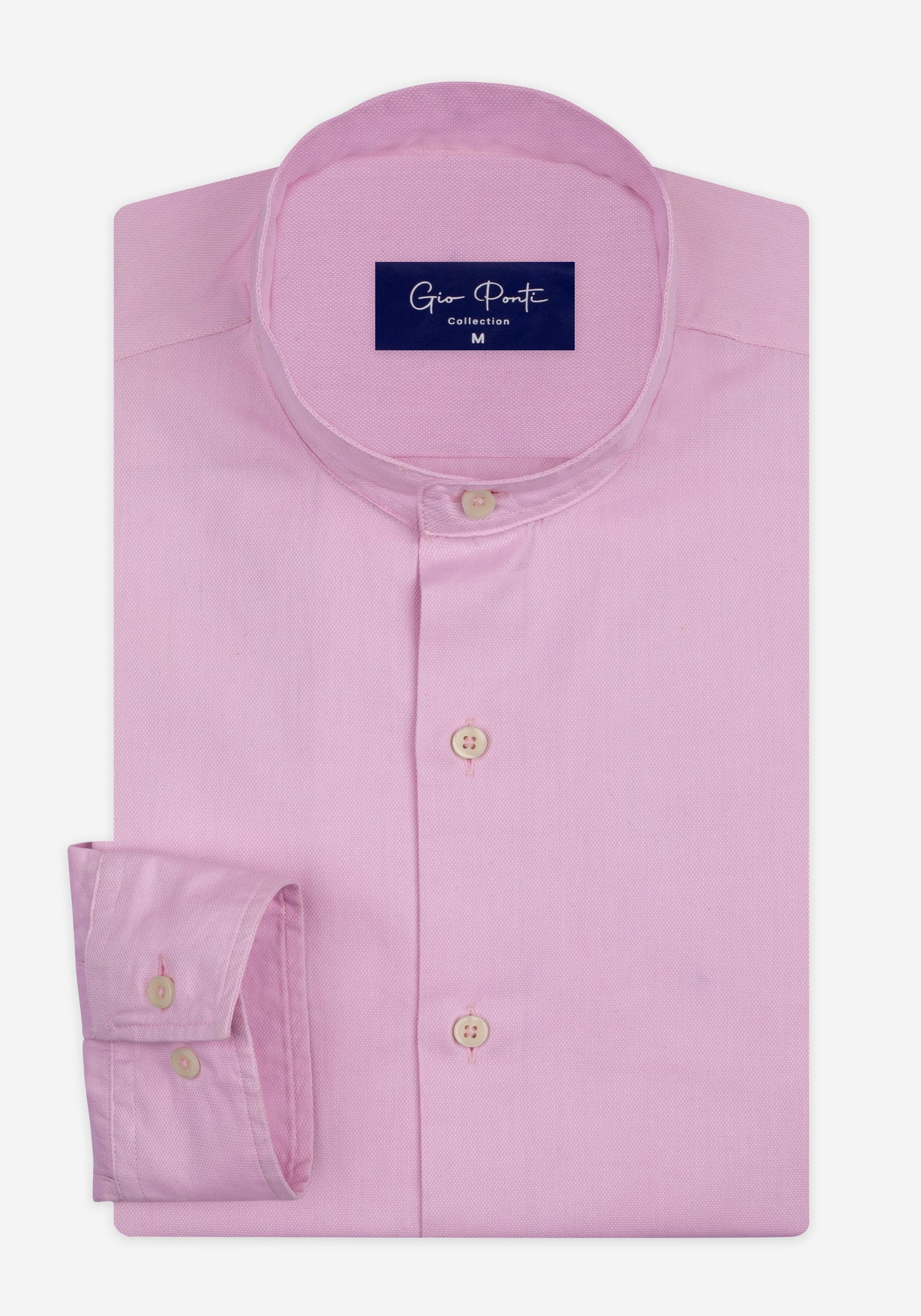 Powder Pink Washed Oxford Shirt