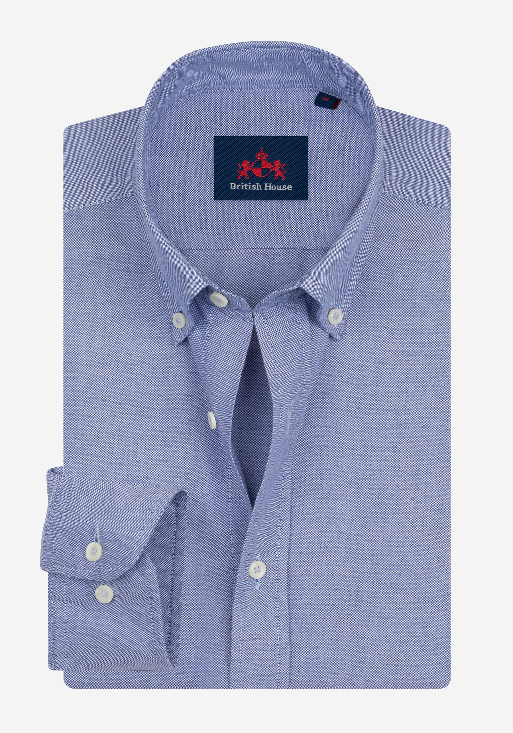 Powder Blue Heavy Oxford Shirt