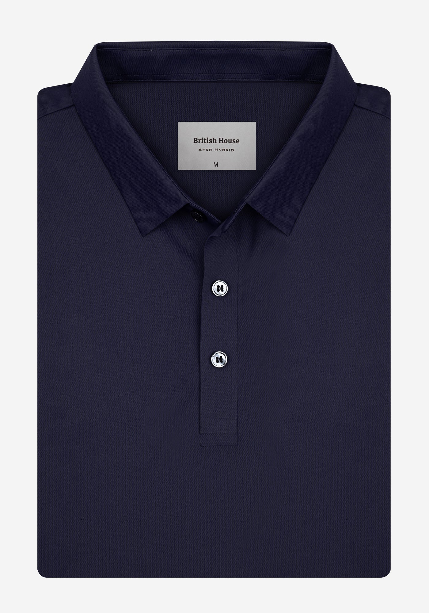 Deep Navy Aero-Hybrid Polo Shirt