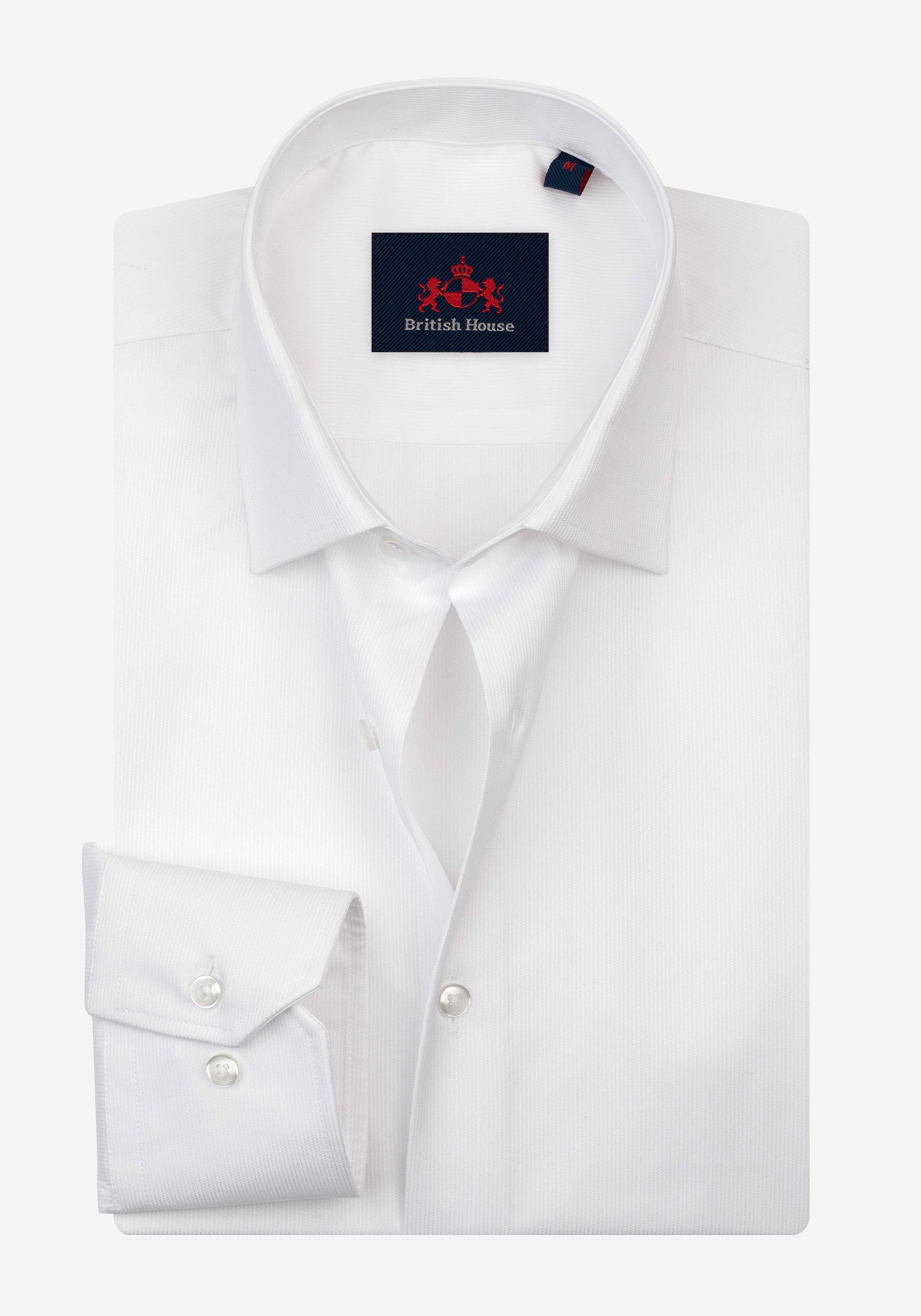 Pure White Piqué Shirt