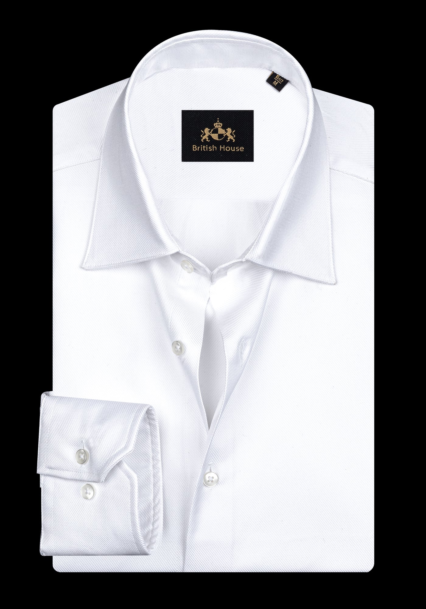Supreme White Fine Twill Shirt