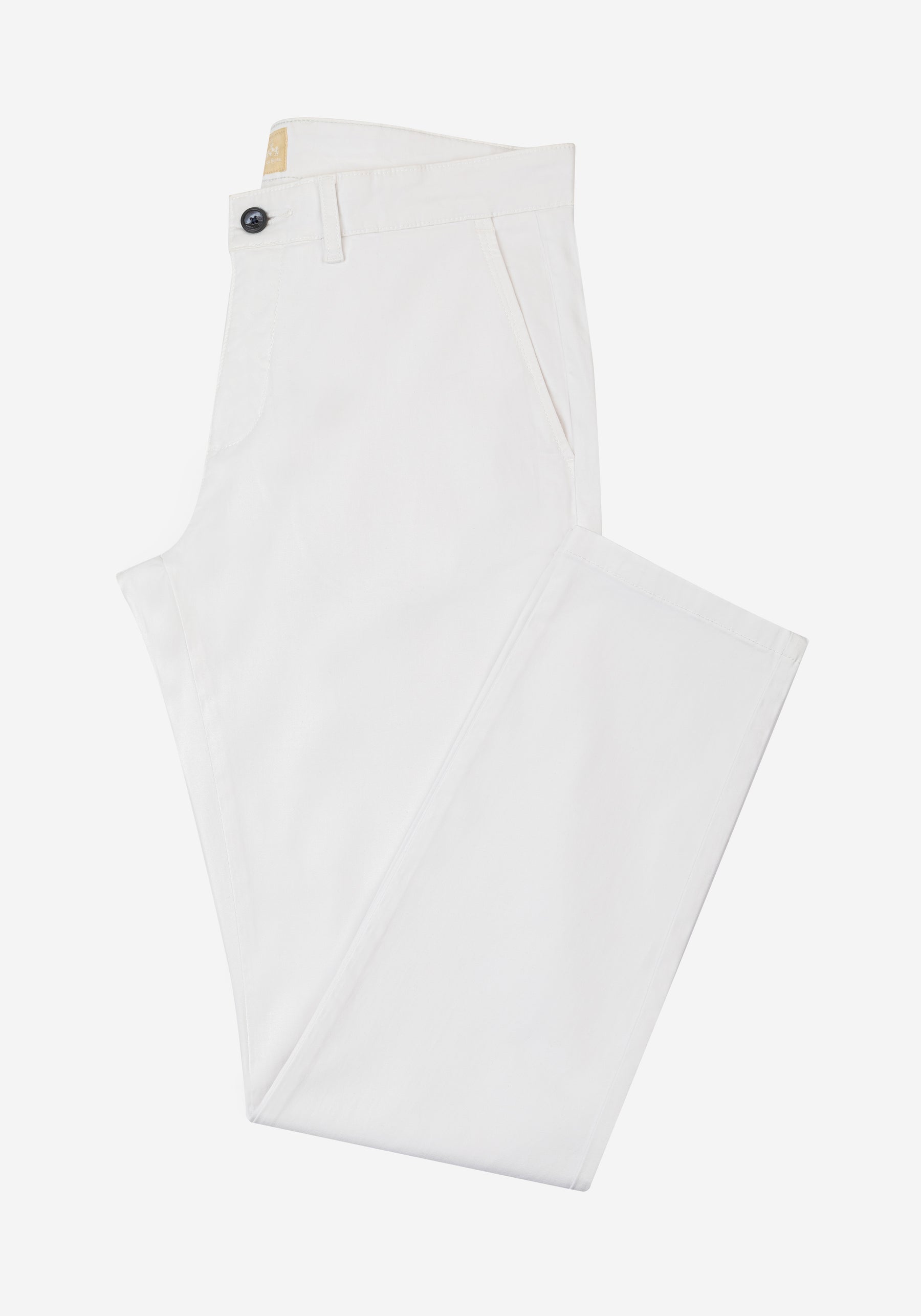 Ivory White Riviera Gabardine