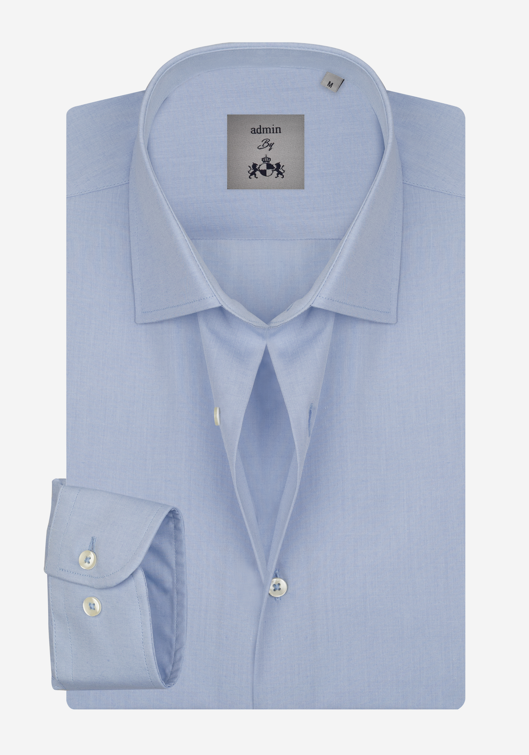 Fog Blue Poplin Shirt