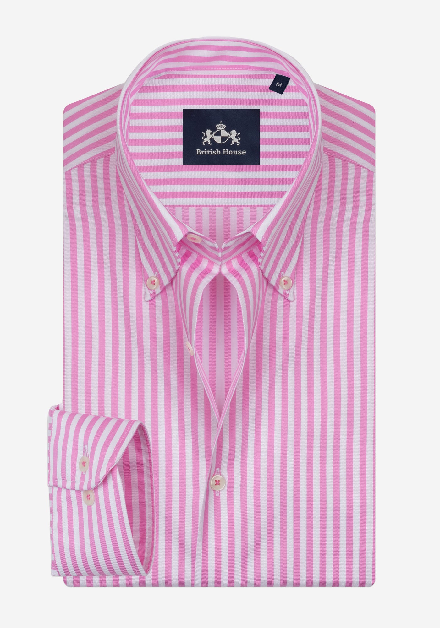 Orchid Rose Stripe Signature Twill Shirt