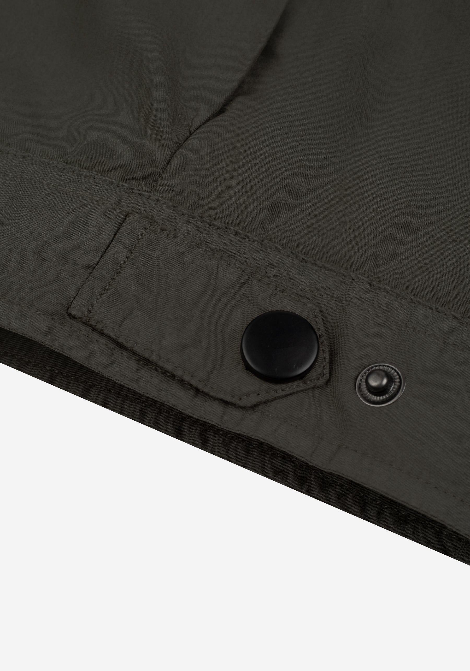 Shadow Olive Paper Touch Overshirt