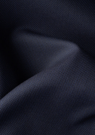 Nocturne Navy Dotted Poly Suit