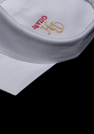 Giza 87 Cotton Opal White Stripe Signature Twill Shirt