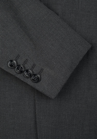 Graphite Grey Dotted Poly Suit