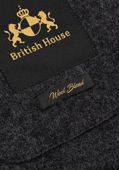 Skylight Grey Boiled Wool Jacket