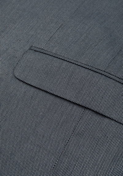 Arctic Grey Dotted Poly Suit