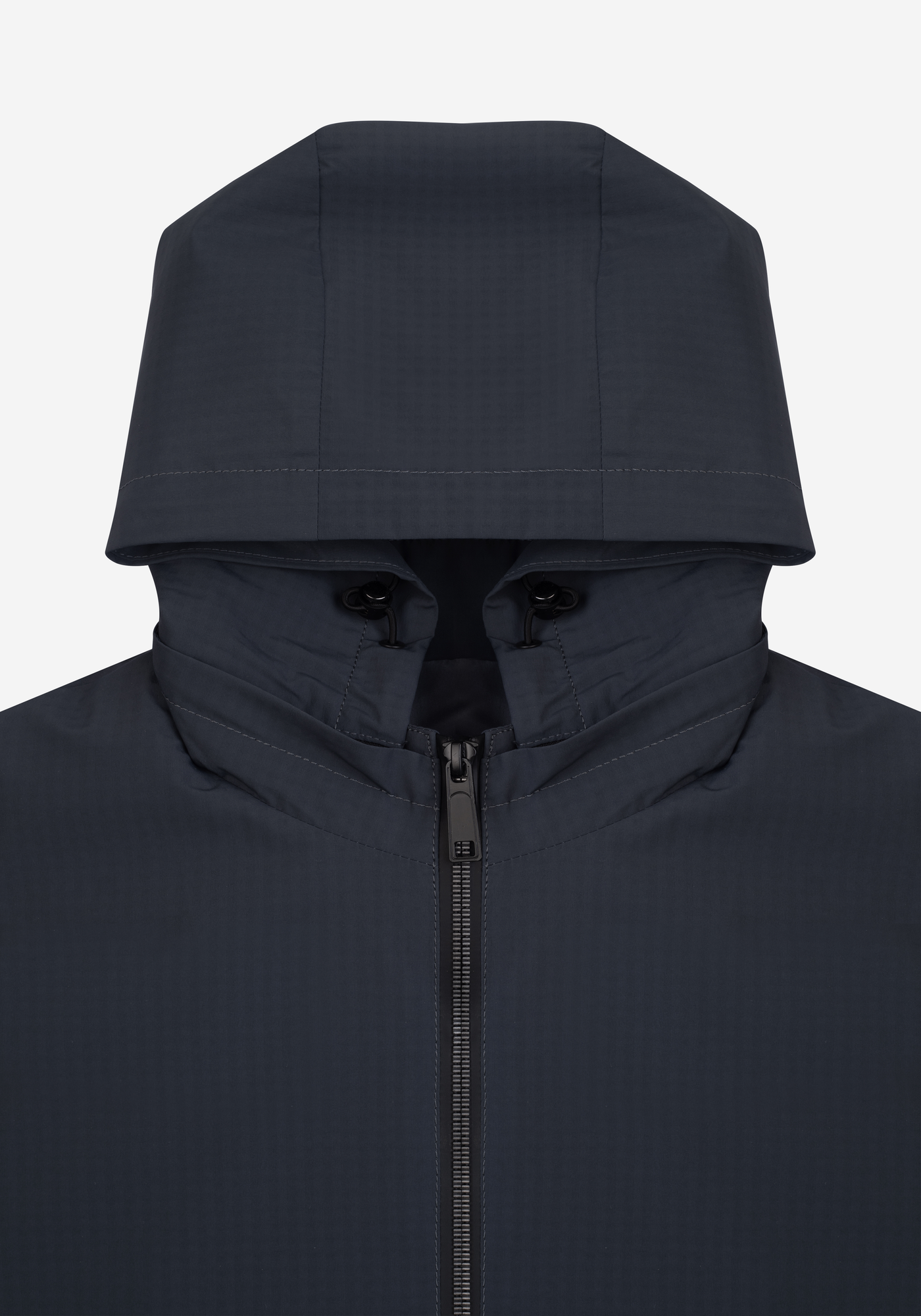 Mist Grey Pocketable Windbreaker Jacket