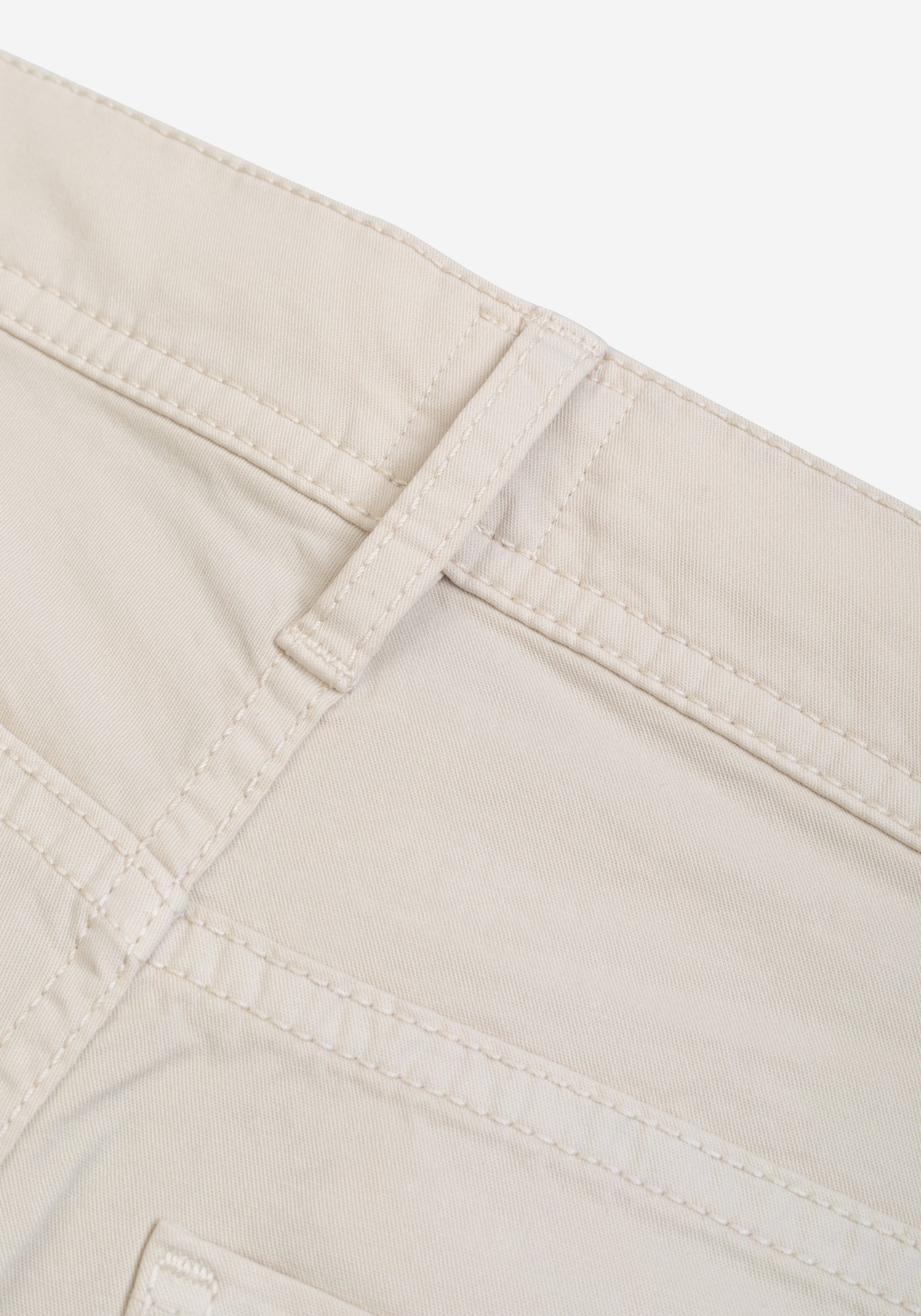 Latte Beige Twill Gabardine